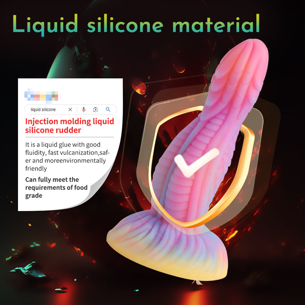 7 Inch Glowing Monster Dragon Dildo Xoxomoving
