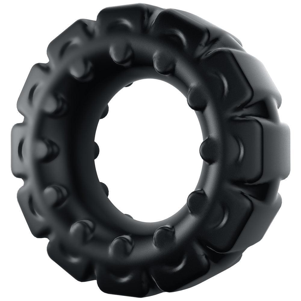 Wheel-Like Silicone Penis Ring for Enhanced Pleasure - Xoxomoving