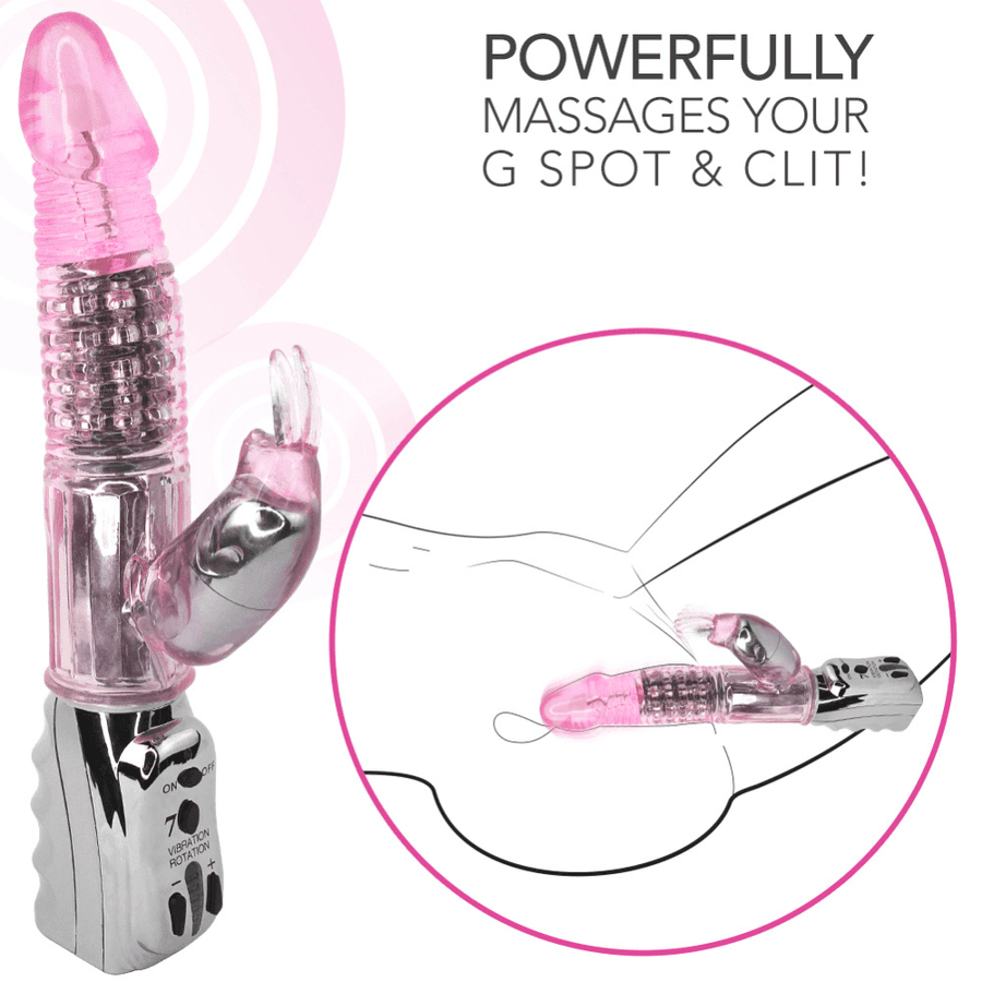 #1 Rotating Rabbit Dual-Action Vibrator - Xoxomoving