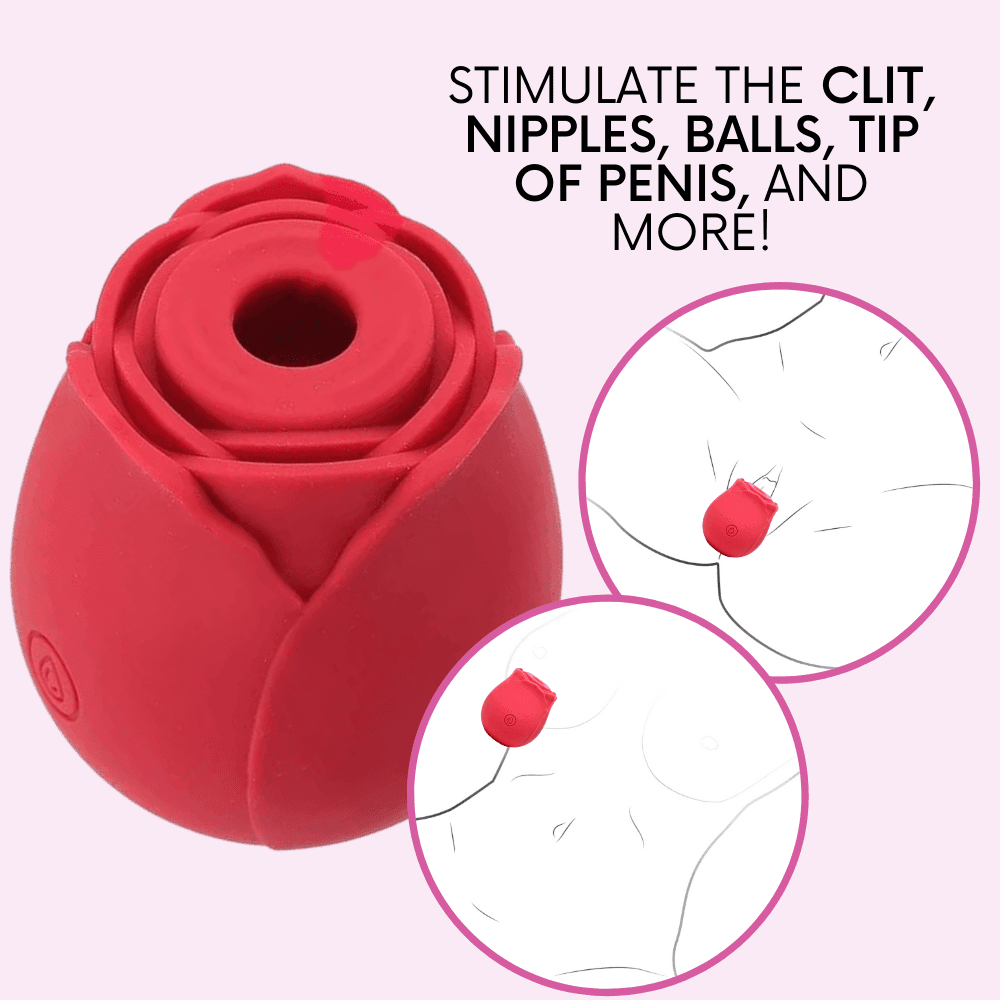 #1 Selling Rose Sex Toy Air Pulse Stimulator - Xoxomoving