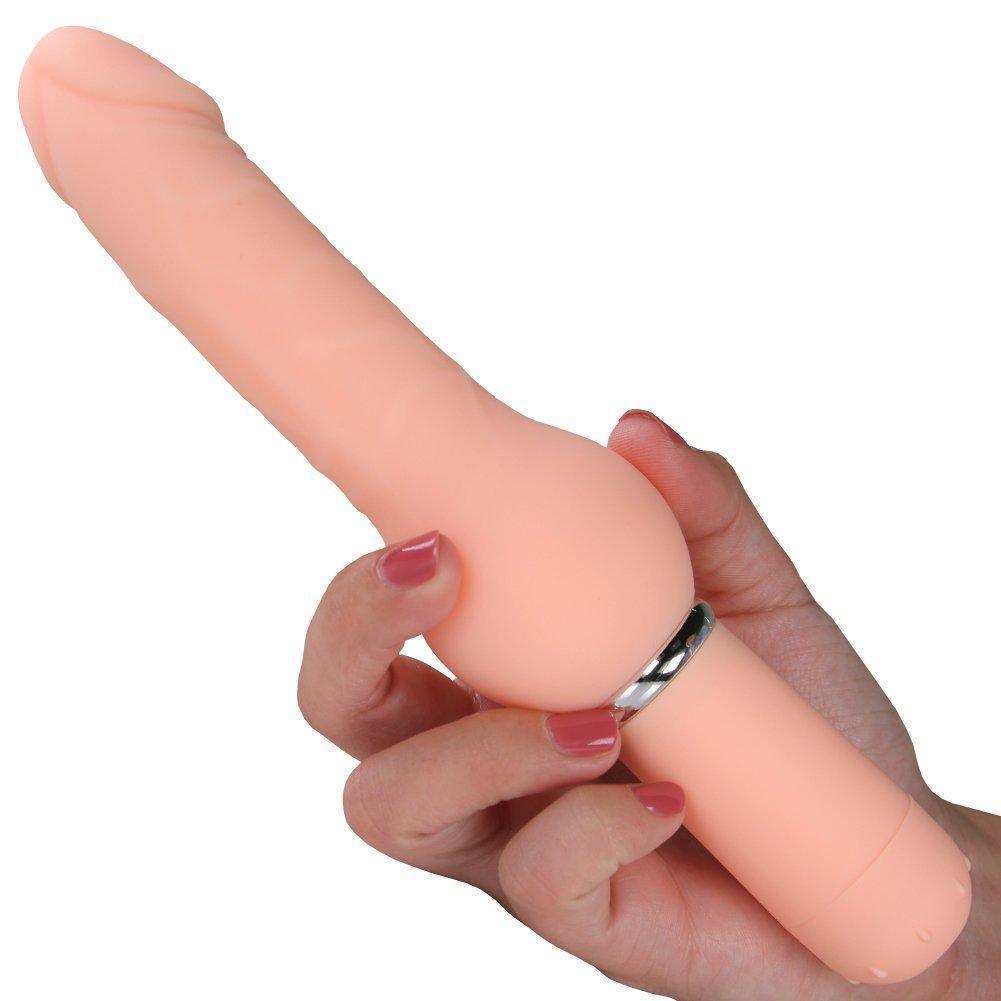 10-Function Versatile Silicone Vibrator with Realistic Texture - Xoxomoving