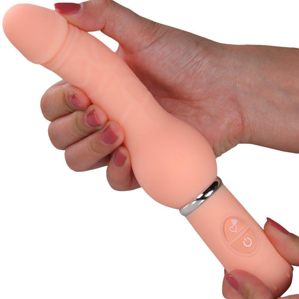 10-Function Versatile Silicone Vibrator with Realistic Texture - Xoxomoving