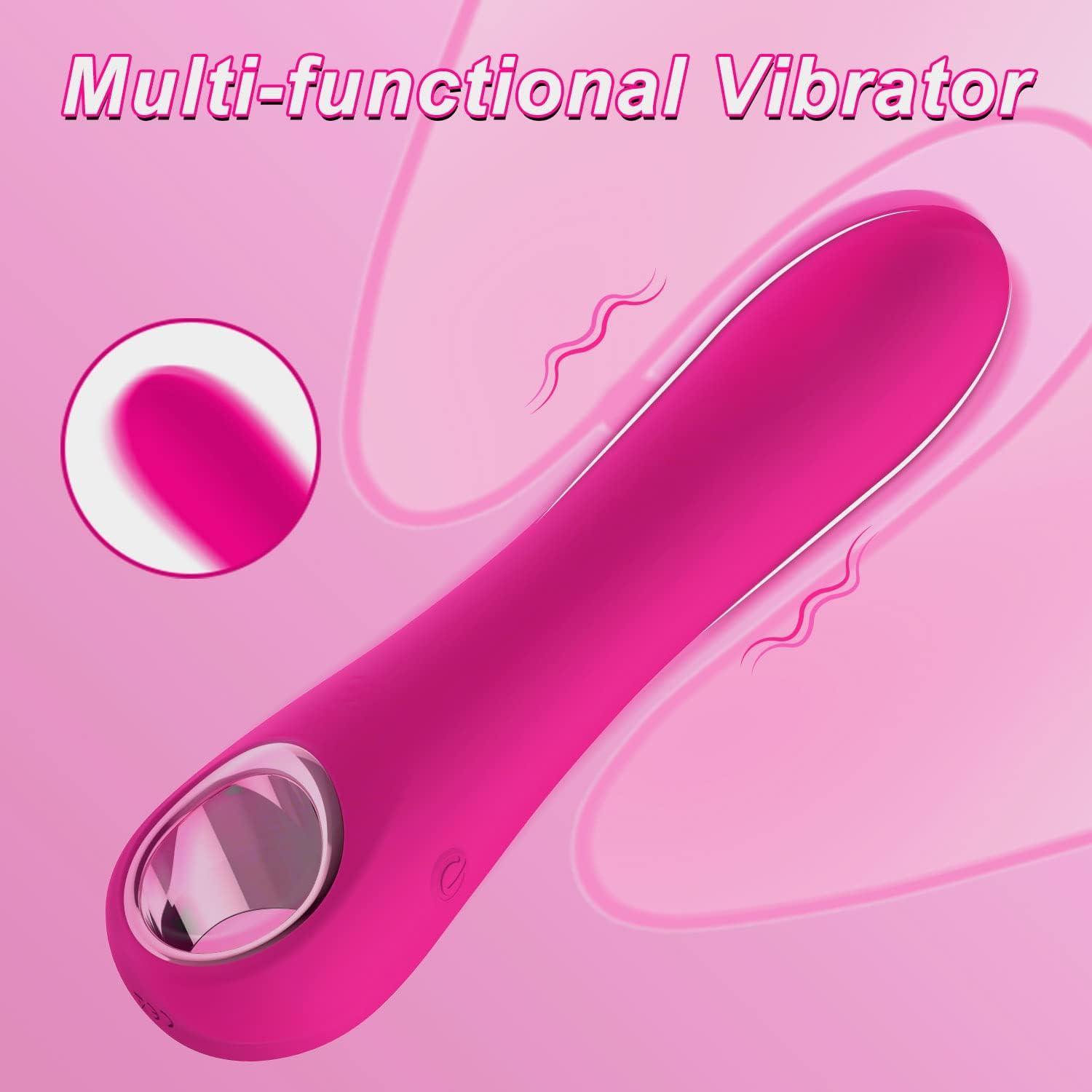 10-Speed G-Spot Vibrator: Tuitionua Dildo Stimulator for Solo or Couples - Xoxomoving