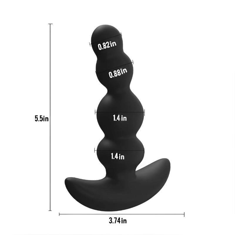 10 Vibrations 3 Rotations Prostate Massager with Remote Control - Xoxomoving