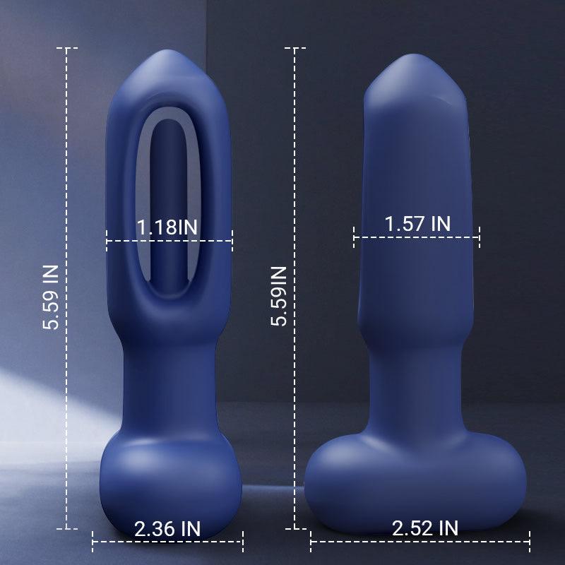 Ryza - Tapping Vibrating Anal Therapy Toy - Xoxomoving