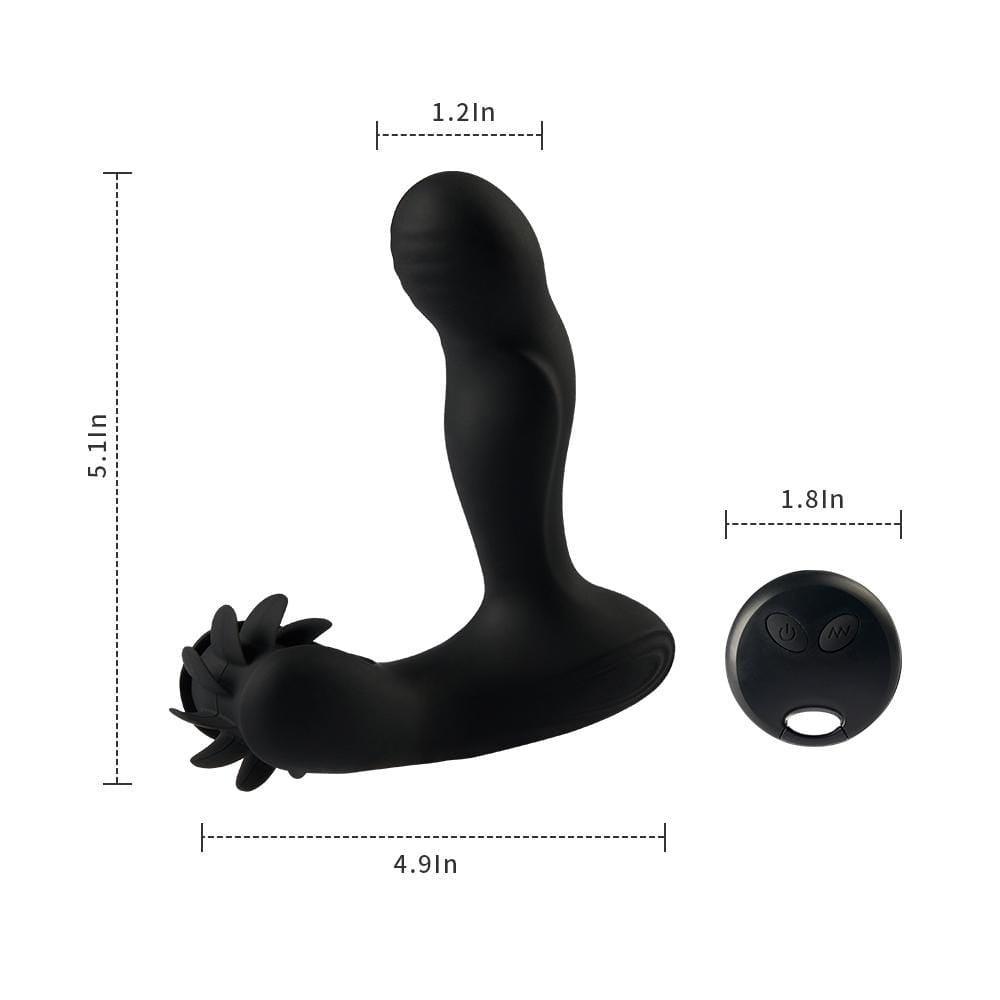 12-Frequency Vibration Tongue-Licking Heating Anal Plug Prostate Stimulator - Xoxomoving