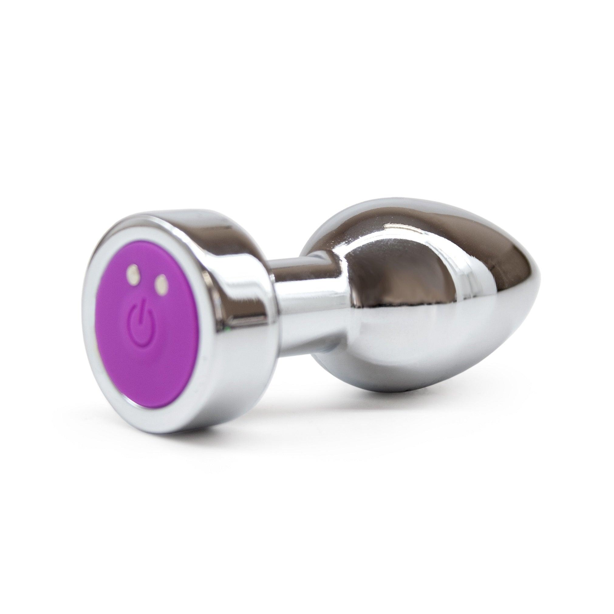 Steel vibro plug Vibrating butt plug - Xoxomoving