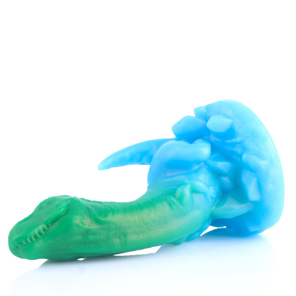 Fantasy Dragon Dildo – Textured Tail & Suction Base Xoxomoving