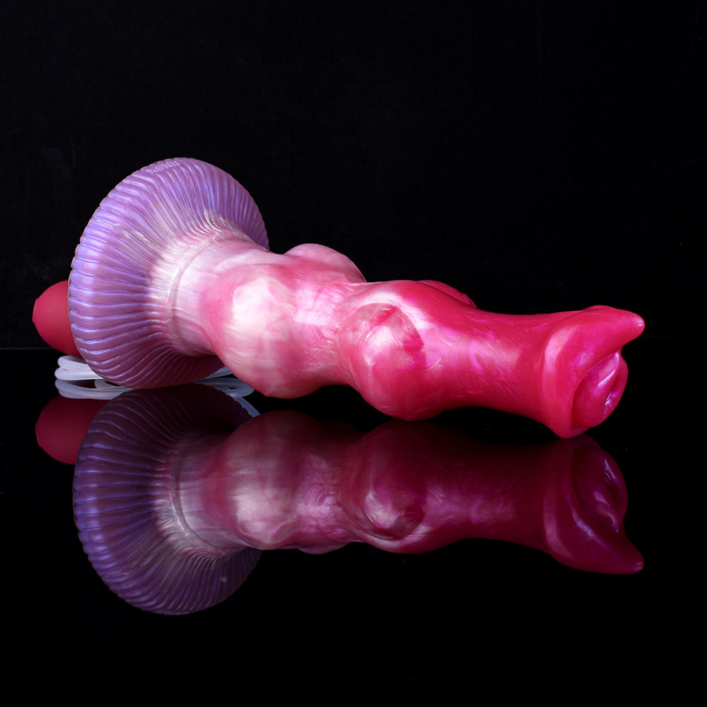 10 Inch Double Knot Dog Squirting Dildo Xoxomoving