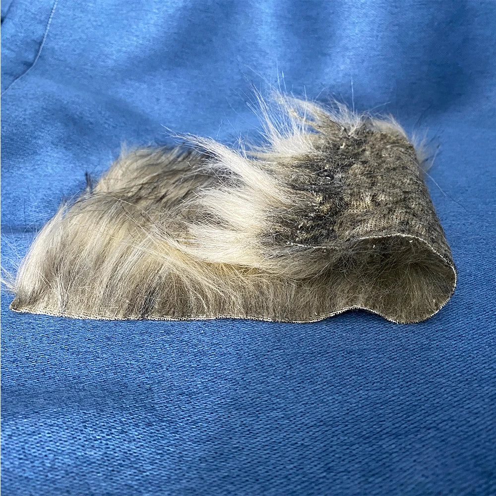 Animal Fur Pocket Pussy Male Masturbator - Silicone Dual Vaginas Penis Massage Sex Toy for Men Xoxomoving