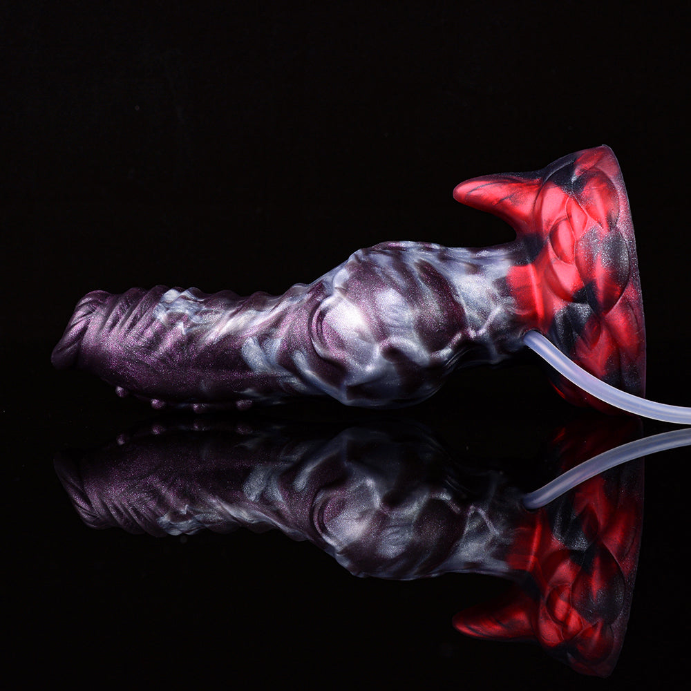 7 Inch Raised Spiked Dog Squirting Dildo Xoxomoving