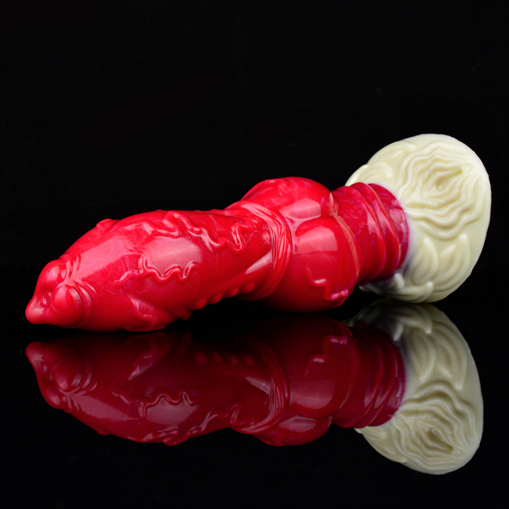 9 Inch Realistic Red Hell Dog Dildo Xoxomoving