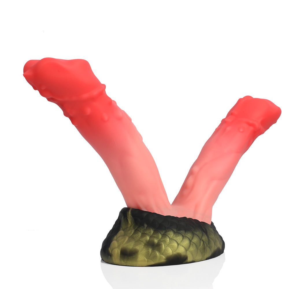 Double-Ended Fantasy Dragon Dildo for Dual Stimulation & Roleplay Xoxomoving