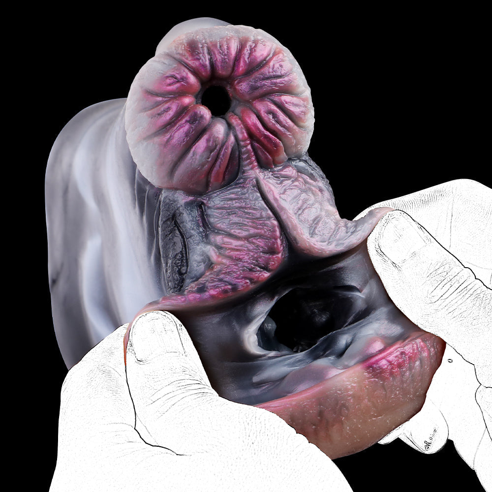 Zebra Animal Vagina Pussy Male Masturbation Cup - Pocket Realistic Silicone Penis Sex Toy Xoxomoving