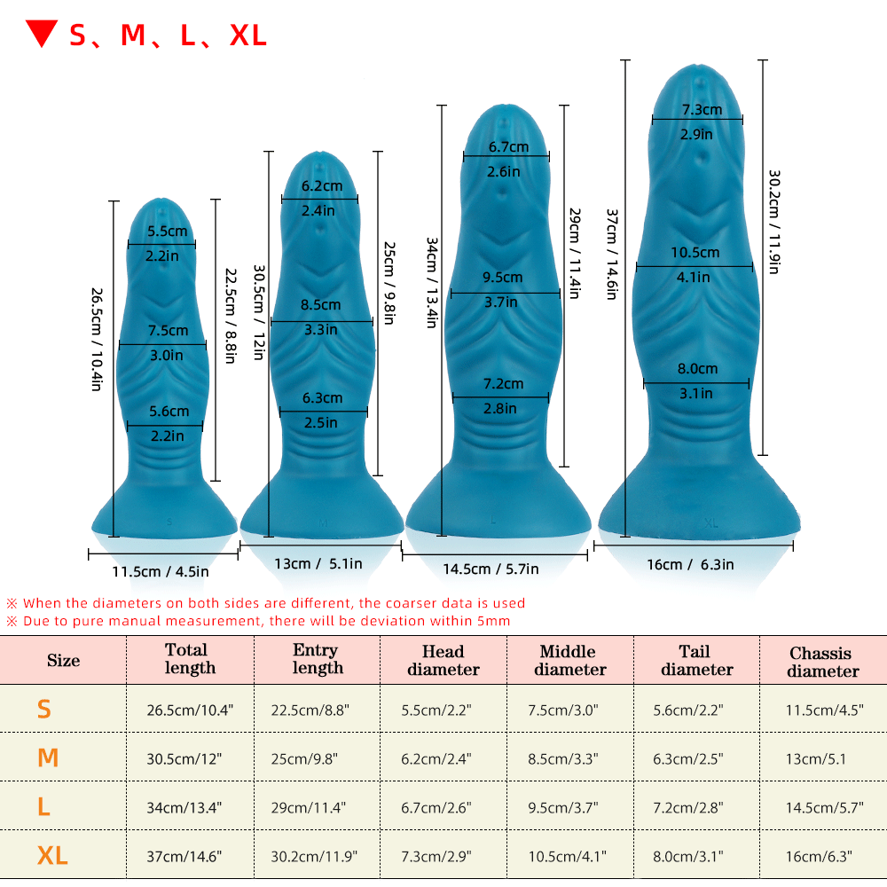Whale Tentacle Dildo – Textured S-Shaped Shaft with Suction Cup Base Xoxomoving