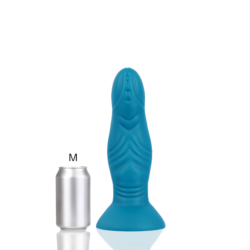 Whale Tentacle Dildo – Textured S-Shaped Shaft with Suction Cup Base Xoxomoving