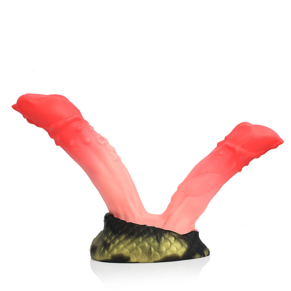 Double-Ended Fantasy Dragon Dildo for Dual Stimulation & Roleplay Xoxomoving