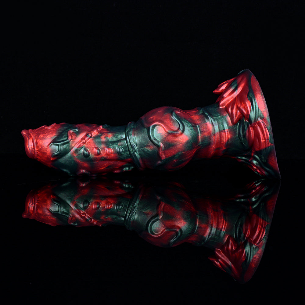 9 Inch Animal Knot Silicone Dog Dildo Xoxomoving