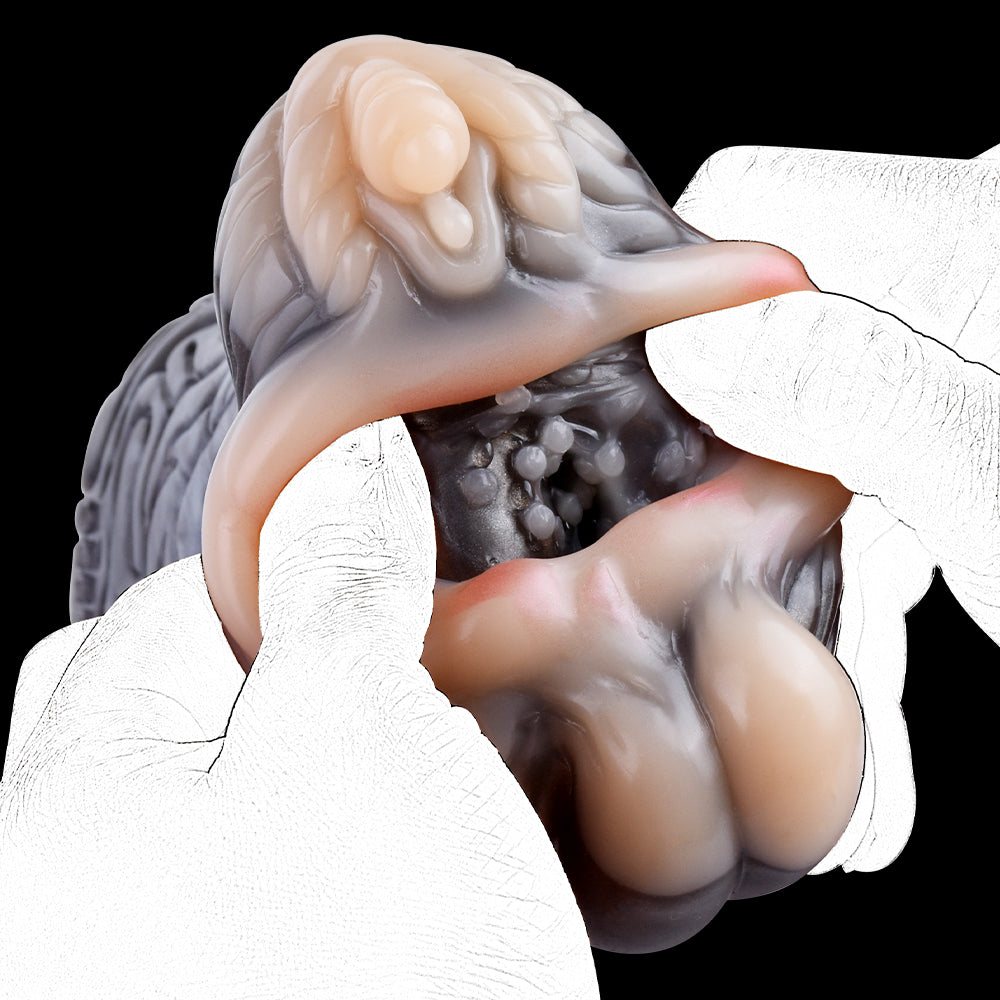Monkey Pussy Pocket Animal Masturbator - Lifelike Blowjob Masturbation Sex Toy for Men Xoxomoving