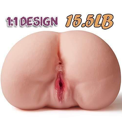 15.5lb Skin Texture Realistic Flesh Male Masturbator - Xoxomoving