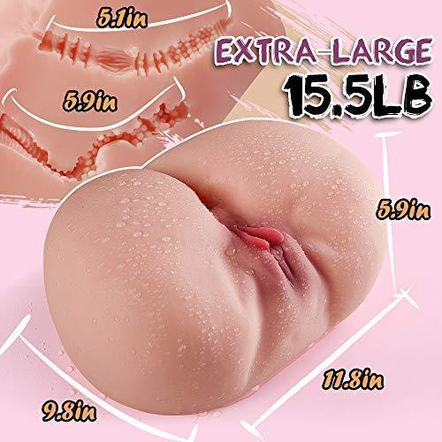 15.5lb Skin Texture Realistic Flesh Male Masturbator - Xoxomoving