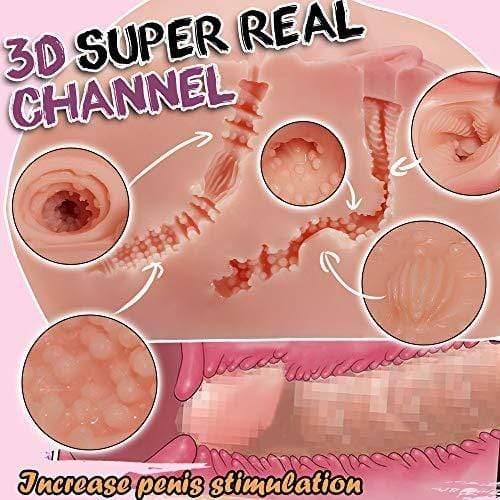 15.5lb Skin Texture Realistic Flesh Male Masturbator - Xoxomoving