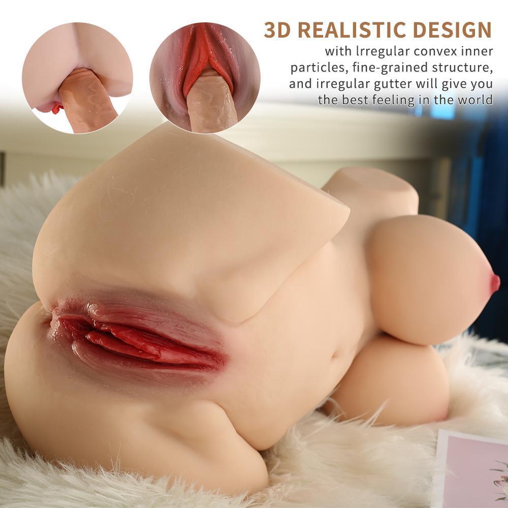 3D Vagina & Breast Male Masturbator - Ultimate Realistic Pleasure - Xoxomoving