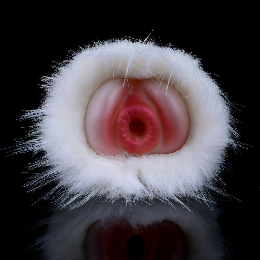 Animal Pocket Pussy Male Masturbation Cup - Lifelike Fur Monster Vaginal Penis Massage Sex Toy for Men Xoxomoving