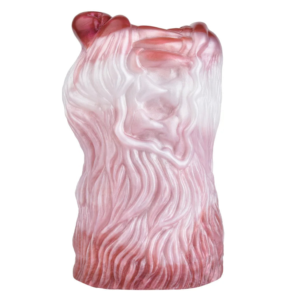 Beast Vagina Pocket Pussy Male Sex Toys - Silicone Pink Oral Penis Masturbation Cup Xoxomoving