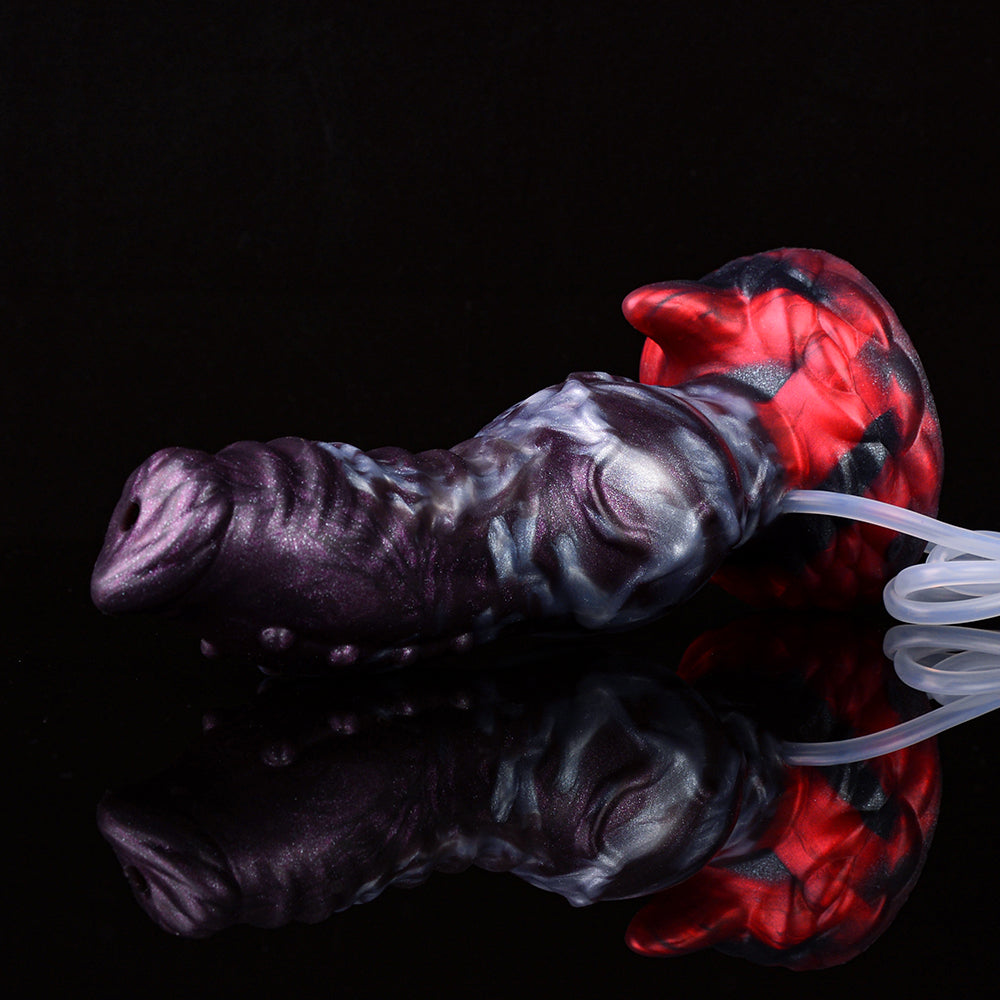 7 Inch Raised Spiked Dog Squirting Dildo Xoxomoving