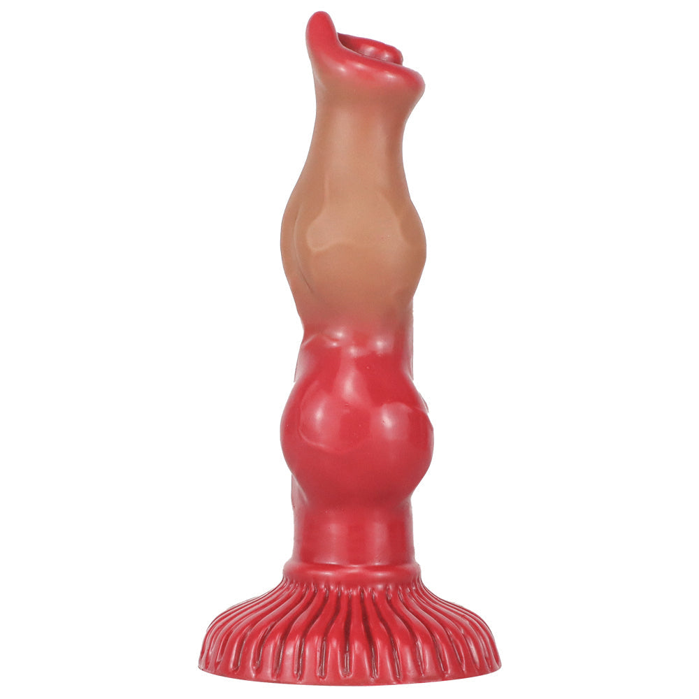 Red Wolf Penis Sex Toy Canine Animal Dildo Xoxomoving
