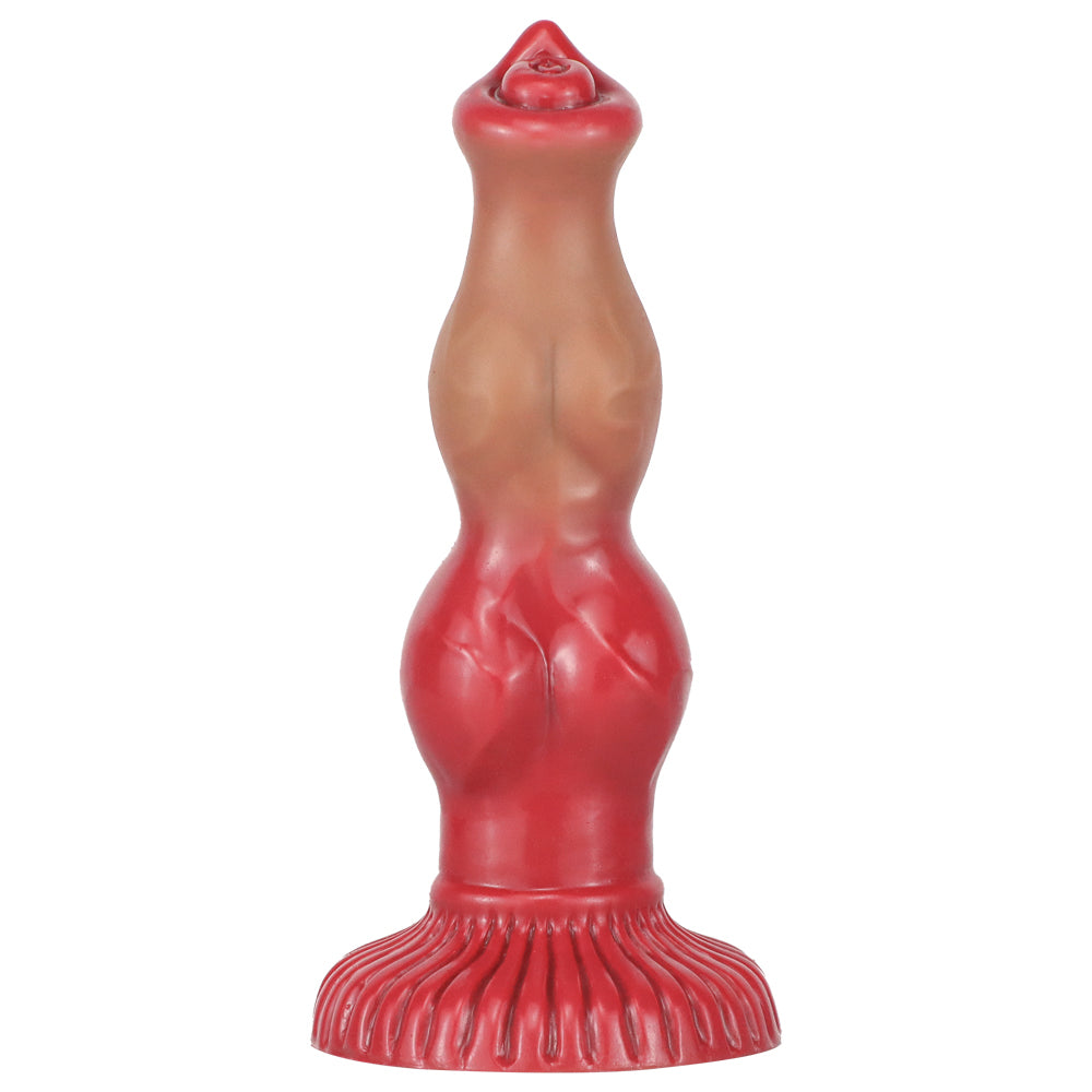 Red Wolf Penis Sex Toy Canine Animal Dildo Xoxomoving