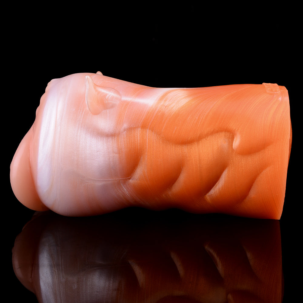 Fantasy Animal Pocket Pussy Masturbation Cup - Red Fox Realistic Vaginas Penis Blowjob Male Sex Toys Xoxomoving