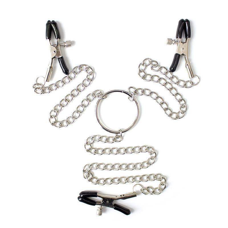 Adjustable Nipple Clamps and Clit Clamp Set - Xoxomoving