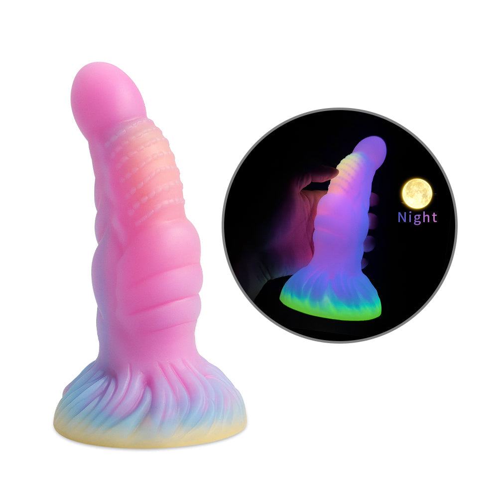 7 Inch Silicone Glow In The Dark Fantasy Dragon Dildo Xoxomoving