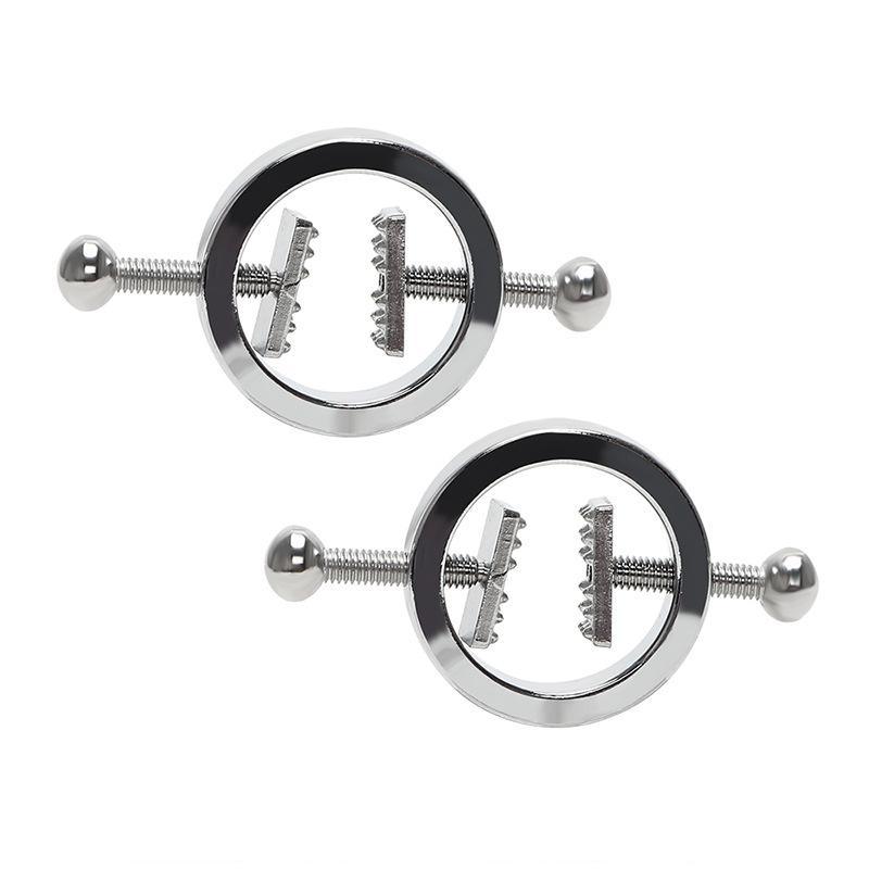 Circular Metal Nipple Clamps - Xoxomoving