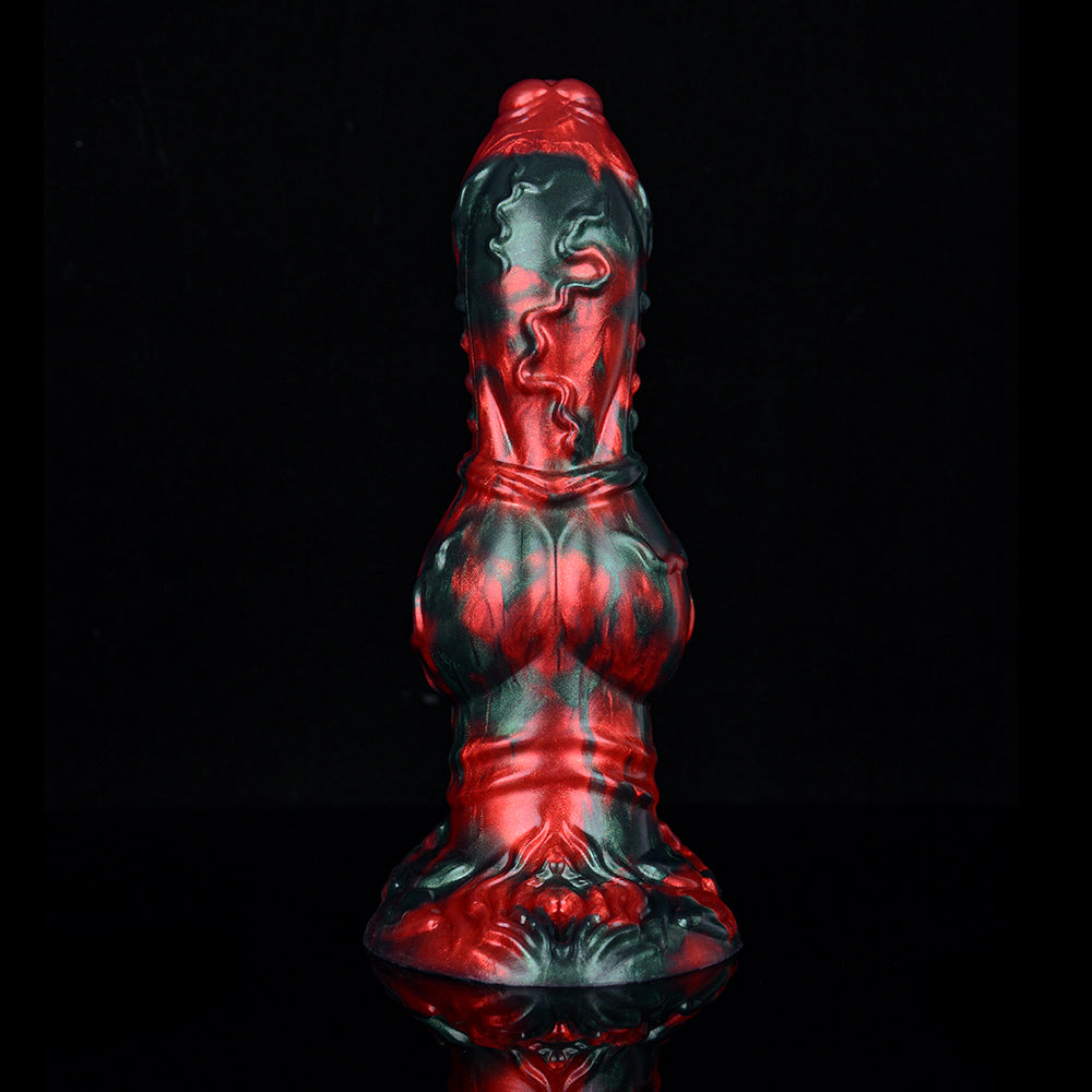 9 Inch Animal Knot Silicone Dog Dildo Xoxomoving