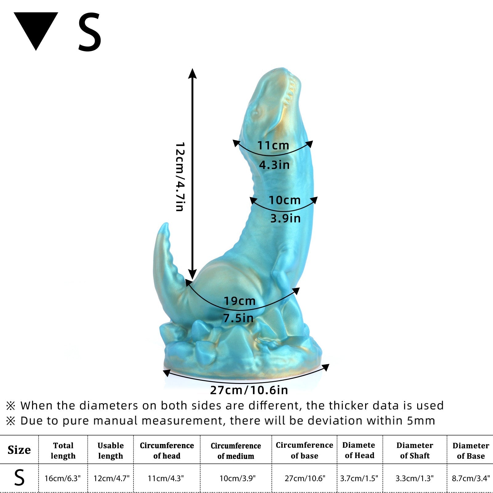 Fantasy Dragon Dildo – Textured Tail & Suction Base Xoxomoving