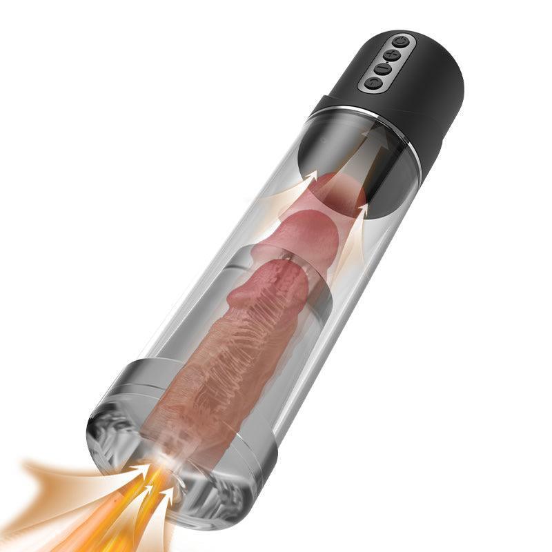 2 Modes 6 Levels Vacuum Suction Penis Enlargement Pump - Xoxomoving