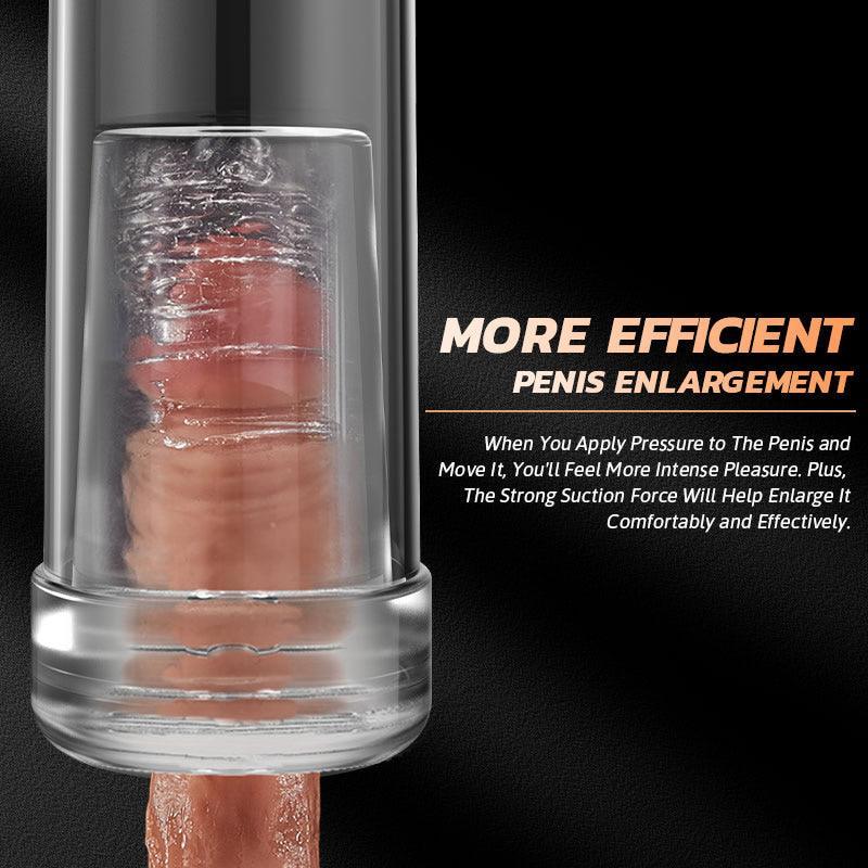 2 Modes 6 Levels Vacuum Suction Penis Enlargement Pump - Xoxomoving