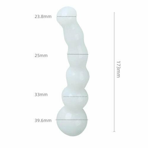 White Jade - Different Shapes Anal Plugs - Xoxomoving