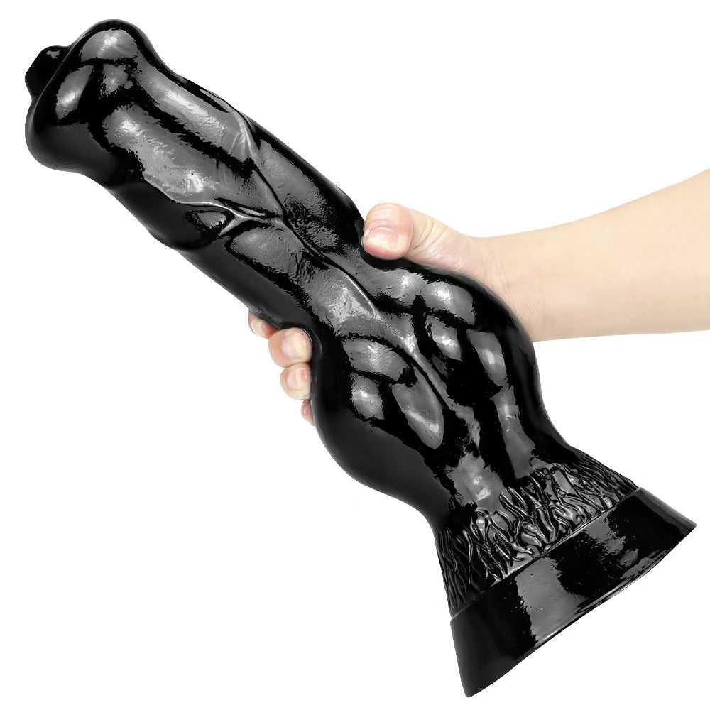 Giant Black Dog Penis Animal Dildo Xoxomoving