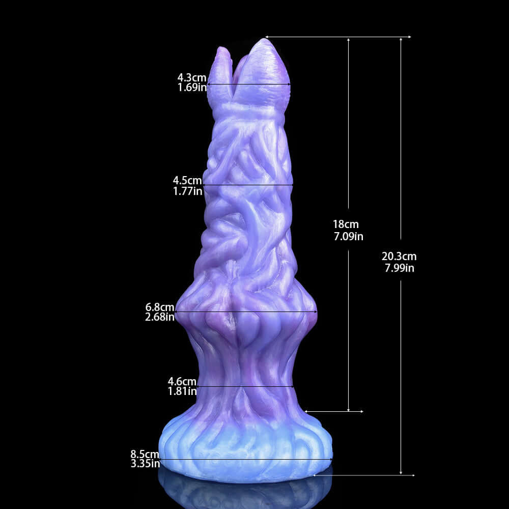 Xoxomoving Ovipositor Dildo with Pump Alien Fantasy Silicone Toy Xoxomoving