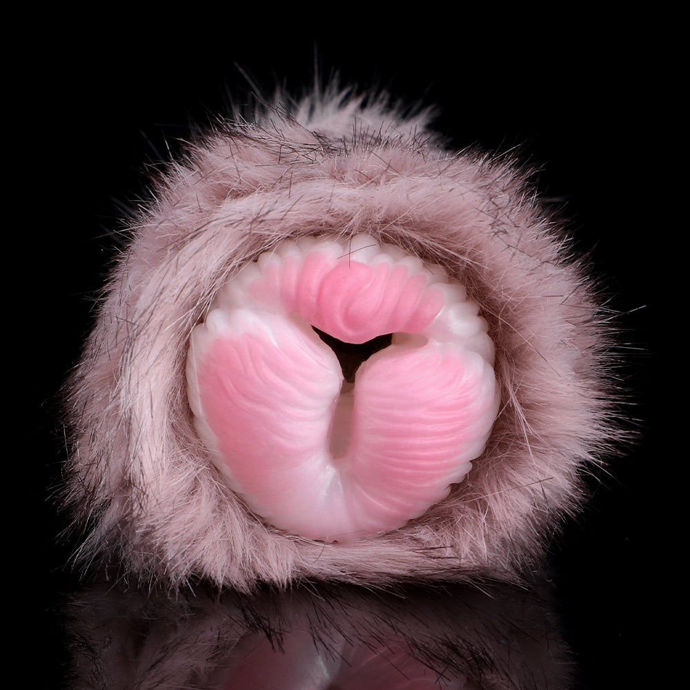 Furry Dog Pocket Pussy - Realistic Animal Vaginal Double Open Penis Masturbator Xoxomoving