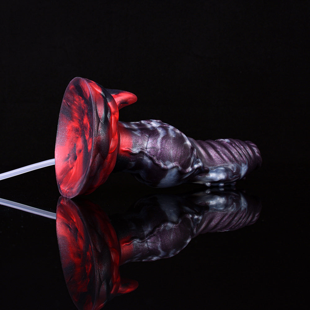 7 Inch Raised Spiked Dog Squirting Dildo Xoxomoving