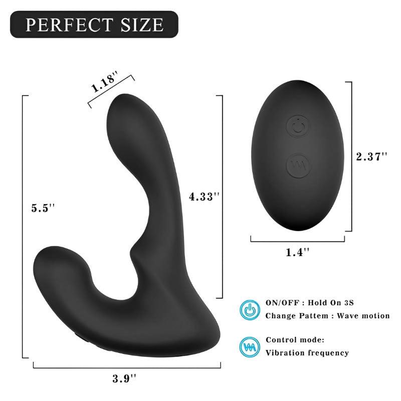 9-Pattern Vibration Prostate Massager - Xoxomoving