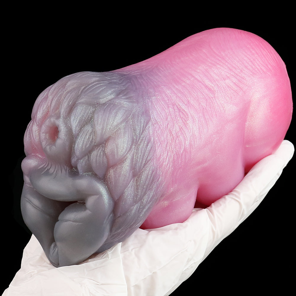 Wolf Beauty Pocket Pussy Male Masturbator - Fantasy Silicone Penis Blowjob Sex Toys for Men Xoxomoving