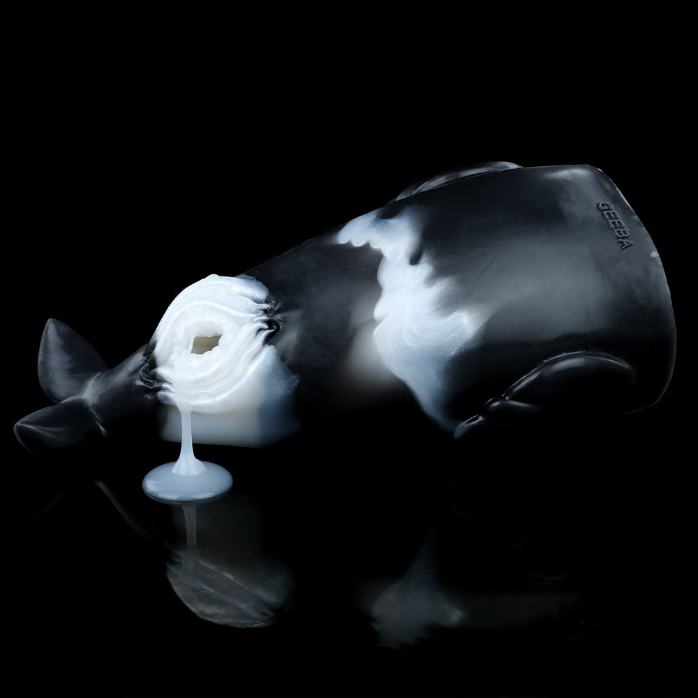 Realistic Whale Pocket Pussy Masturbation Cup - Marine Animal Vaginal Blowjob Sex Toys for Men Xoxomoving