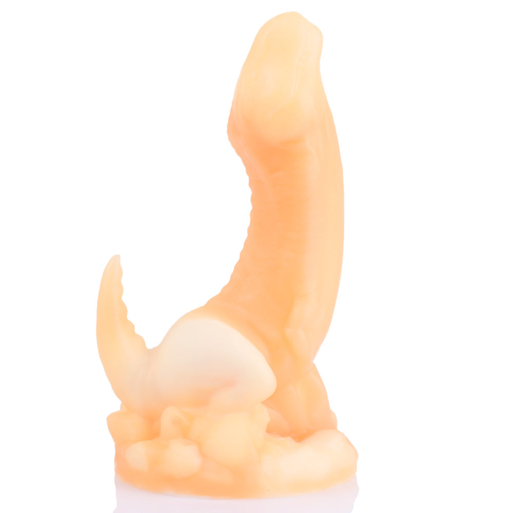 Fantasy Dragon Dildo – Textured Tail & Suction Base Xoxomoving