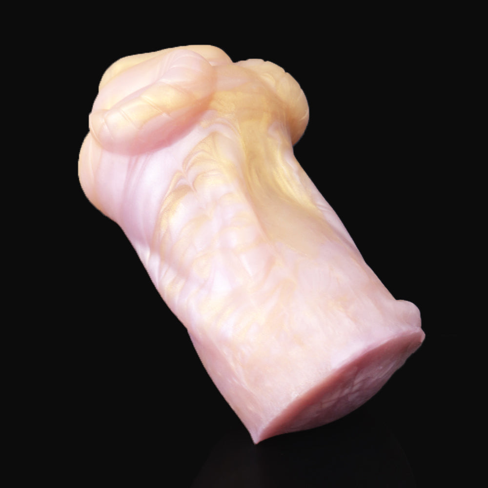 Peach Sheep Pocket Pussy Masturbator - Fantasy Silicone Stroker Masturbation Cup for Men Xoxomoving